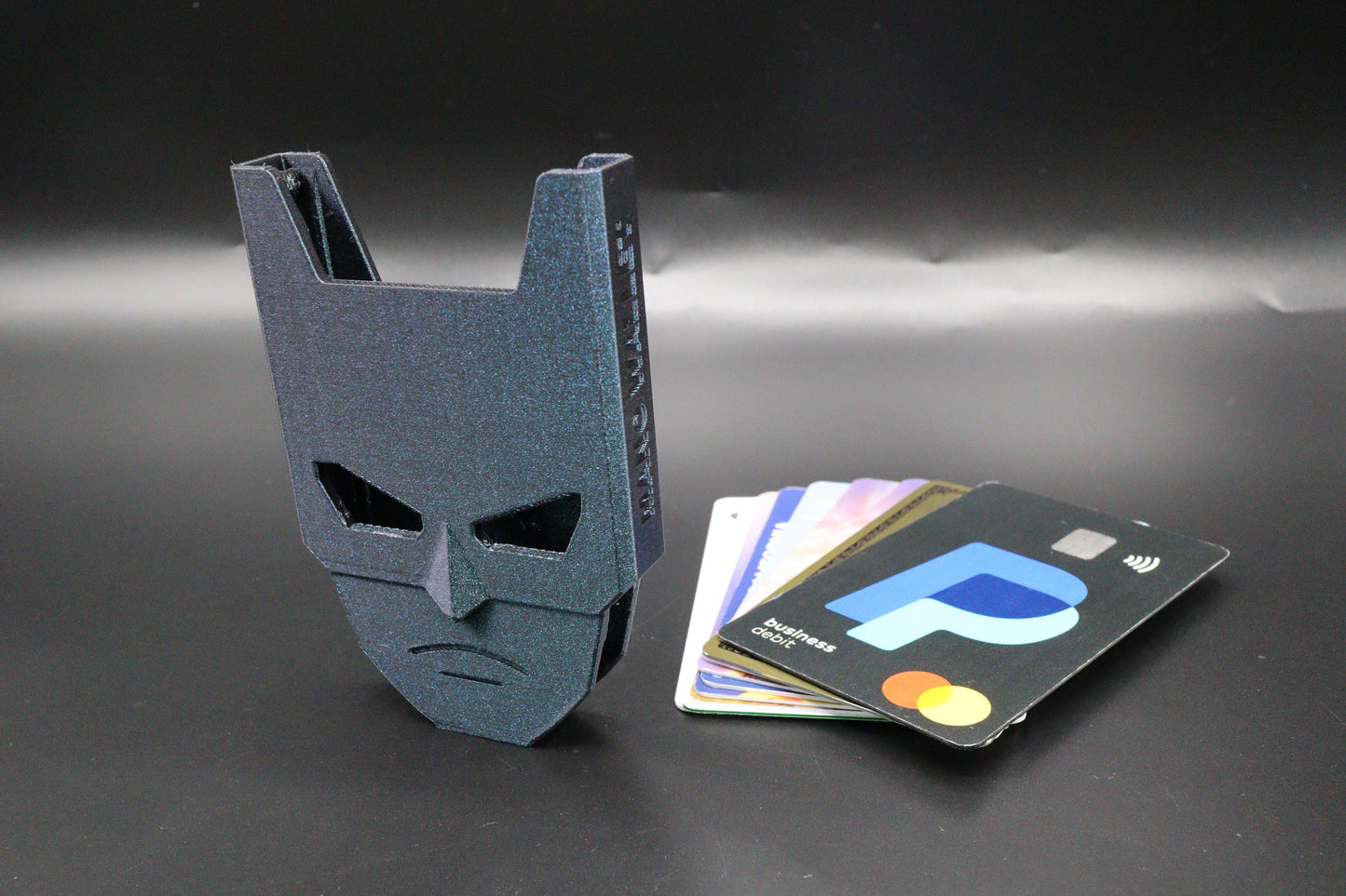 Dark Knight MANO Wallet™ Credit Card ID Hard Case Holder Organizer- (Holds up to 10 cards)- 2 colors options