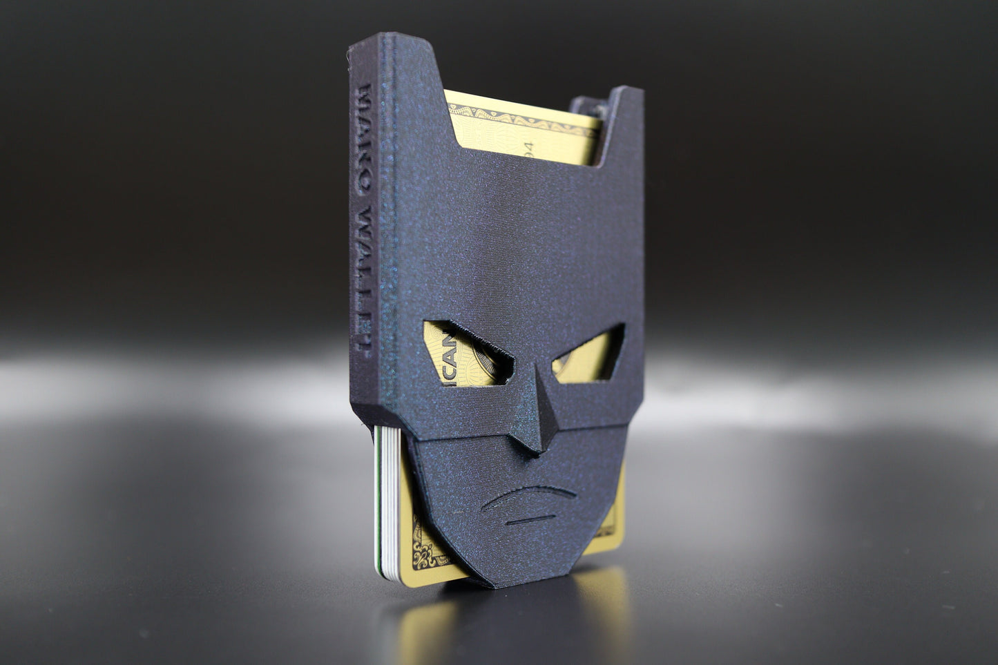 Dark Knight MANO Wallet™ Credit Card ID Hard Case Holder Organizer- (Holds up to 10 cards)- 2 colors options